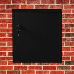 Logixbox Flexybox brievenbusdeurtje los - grijs