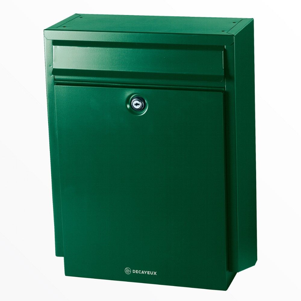 Decayeux D100 wandbrievenbus staal - groen