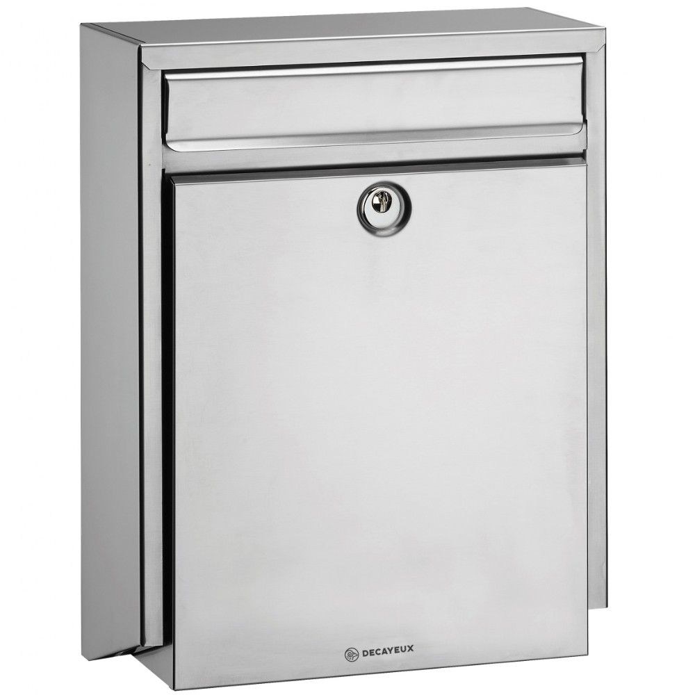 Decayeux D101 wandbrievenbus staal - RVS