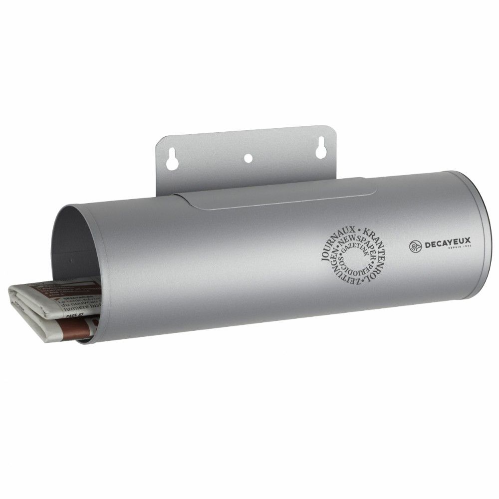 Decayeux N100 krantenrol voor brievenbus - zilvergrijs