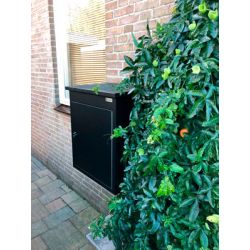 Logixbox Multibox-M pakketbrievenbus - zwart