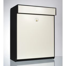 Design brievenbus Allux Grundform wit