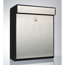 Design brievenbus Allux Grundform RVS