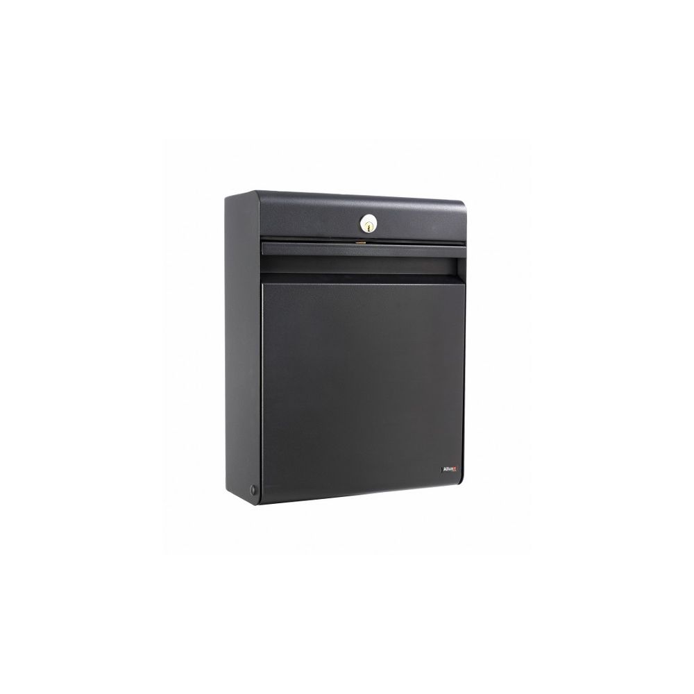 Design brievenbus Allux Holscher zwart