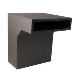 STOER! Flexibele postinbouwkast antraciet 35-50cm