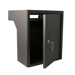STOER! Flexibele postinbouwkast antraciet 35-50cm