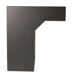 STOER! Flexibele postinbouwkast antraciet 35-50cm