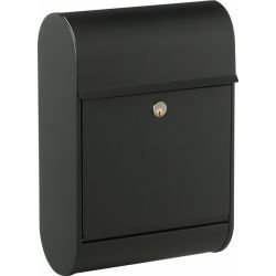 Brievenbus Allux 8900 zwart