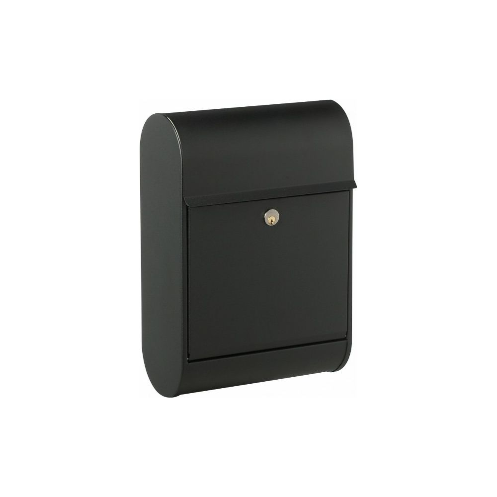 Brievenbus Allux 8900 zwart