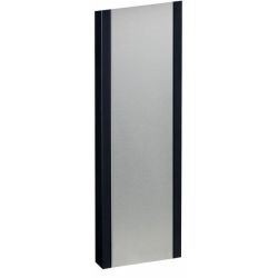 Brievenbus statief Allux 1001 zwart/RVS