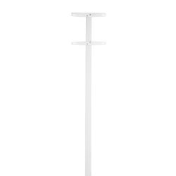 Brievenbus statief Allux 1003 wit