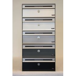 Systeembrievenbus Allux PC1 voor/voor