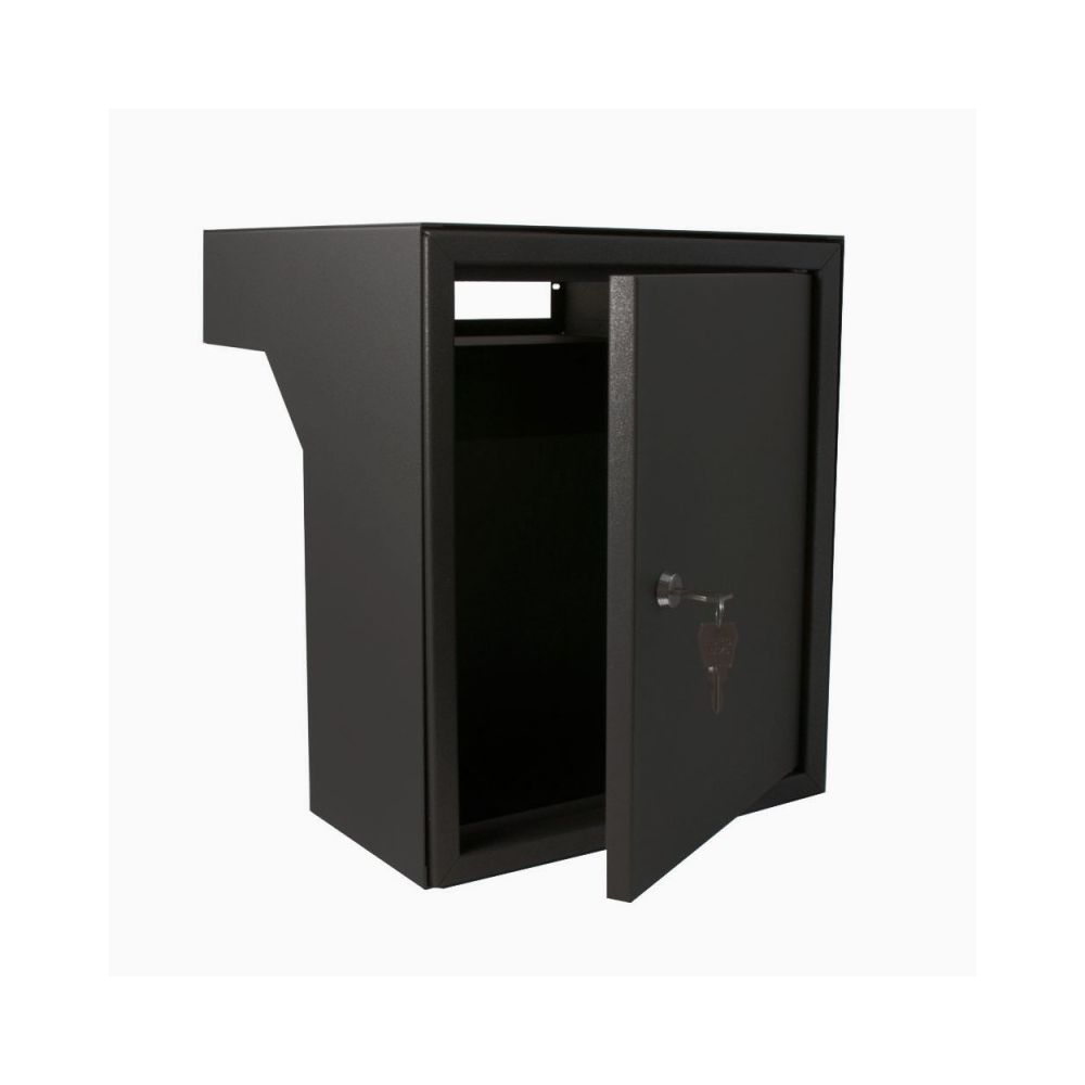 STOER! Flexibele postinbouwkast zwart 40-55cm
