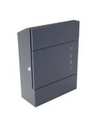 Antracietgrijze brievenbussen